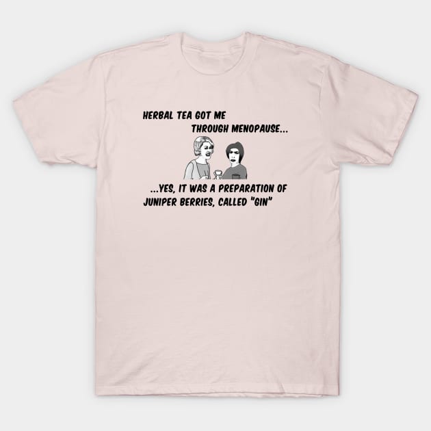 How Did You Get Through Menopause? T-Shirt by cuteandgeeky